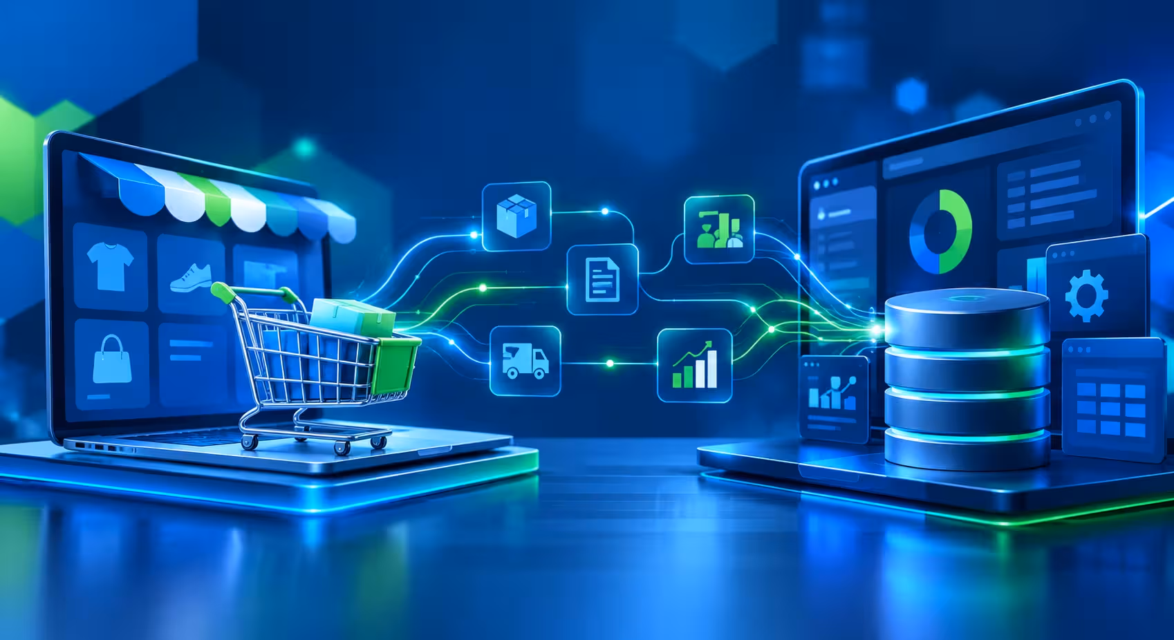 Integração entre ERP e e-commerce: como eliminar processos manuais e erros de estoque com APIs